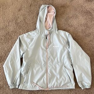 COLUMBIA May Valley Lined Wind breaker, Size Medium